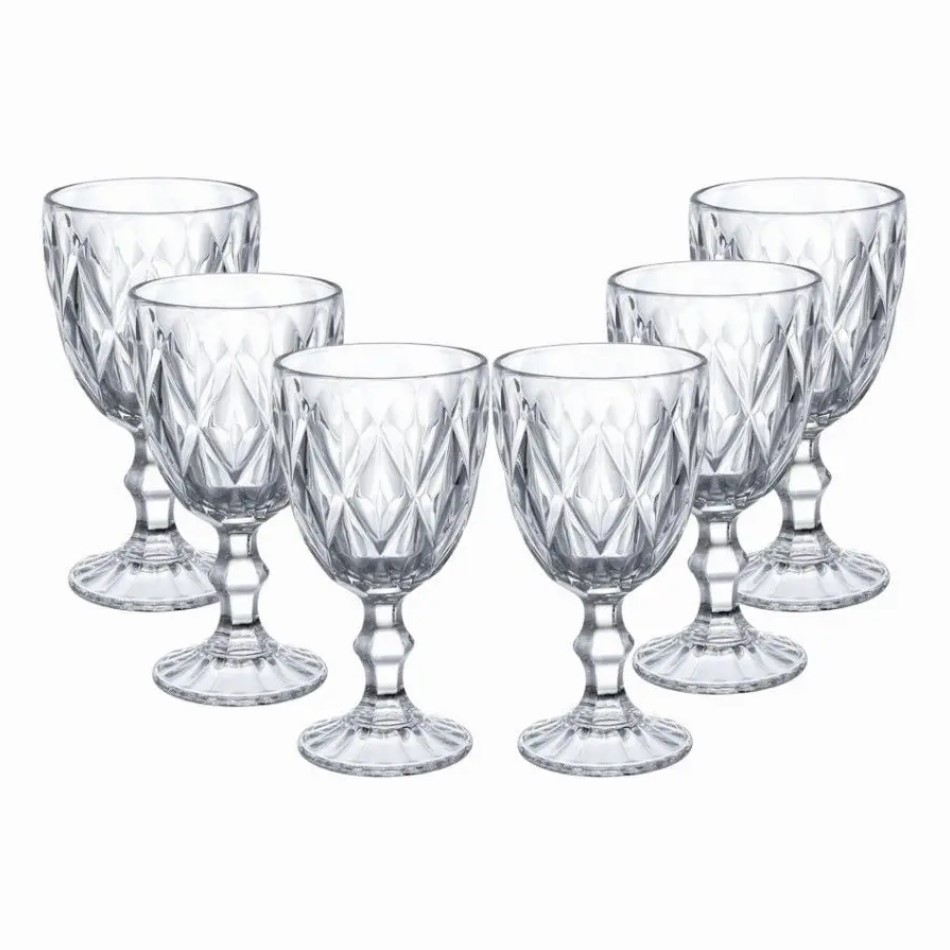 Jogo de 6 Taças Diamond